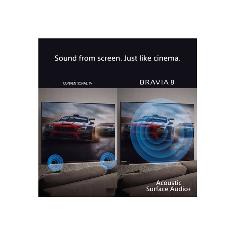 Sony FWD-65XR80 Televisor 165,1 cm (65") 4K Ultra HD Smart TV Wifi Negro Sony FWD-65XR80 Televisor 165,1 cm (65") 4K Ultra HD Smart TV Wifi Negro - Imagen 7