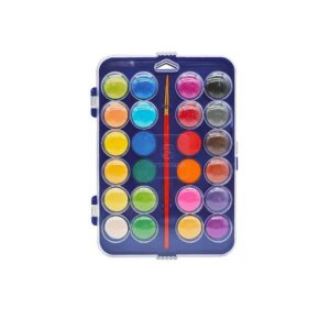 ACUARELA 24 COLORES PINCEL ESTUC