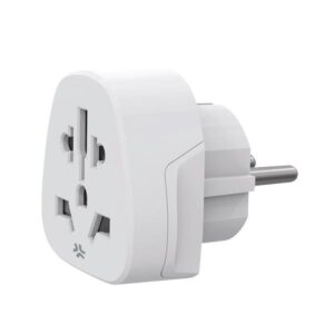 Celly TRAVELADAPTER adaptador de enchufe eléctrico Tipo F Universal Blanco
