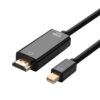 AISENS CABLE CONVERSOR MINI DP A HDMI, MINI DP/M-HDMI/M, NEGRO, 2.0M AISENS CABLE CONVERSOR MINI DP A HDMI, MINI DP/M-HDMI/M, NEGRO, 2.0M