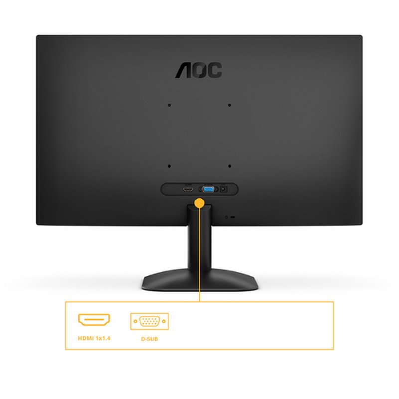 AOC 24B31H LED display 60,5 cm (23.8") 1920 x 1080 Pixeles Full HD Negro - Imagen 14