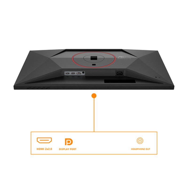 AOC 27G4HA pantalla para PC 68,6 cm (27") 1920 x 1080 Pixeles Full HD LED Negro, Rojo - Imagen 16