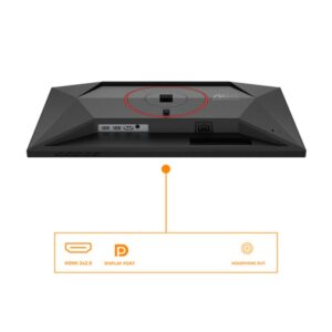 AOC G4 24G4HA pantalla para PC 60,5 cm (23.8") 1920 x 1080 Pixeles Full HD LED Negro, Rojo