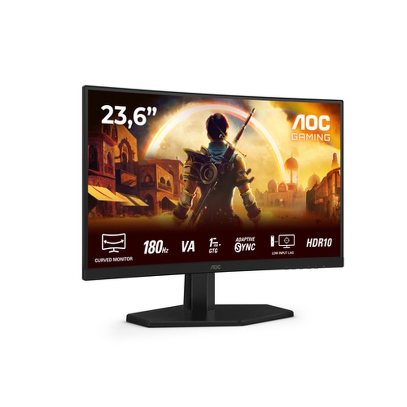AOC G4 C24G42E pantalla para PC 59,9 cm (23.6") 1920 x 1080 Pixeles Full HD LED Negro, Rojo - Imagen 12