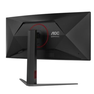 AOC G4 CU34G4Z pantalla para PC 86,4 cm (34") 3440 x 1440 Pixeles Wide Quad HD LED Negro, Rojo