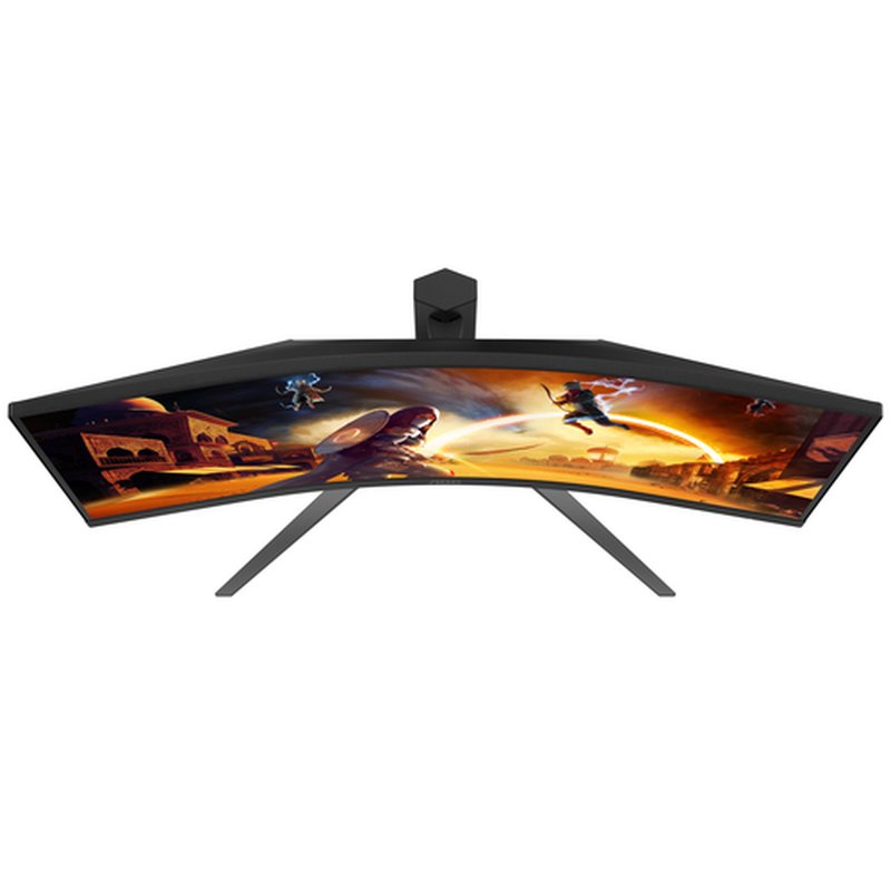AOC G4 CU34G4Z pantalla para PC 86,4 cm (34") 3440 x 1440 Pixeles Wide Quad HD LED Negro, Rojo - Imagen 4