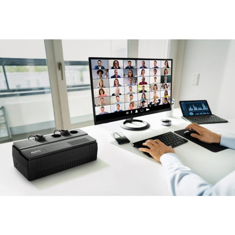 APC BV800I-GR sistema de alimentación ininterrumpida (UPS) Línea interactiva 0,8 kVA 450 W 4 salidas AC APC BV800I-GR sistema de alimentación ininterrumpida (UPS) Línea interactiva 0,8 kVA 450 W 4 salidas AC - Imagen 4