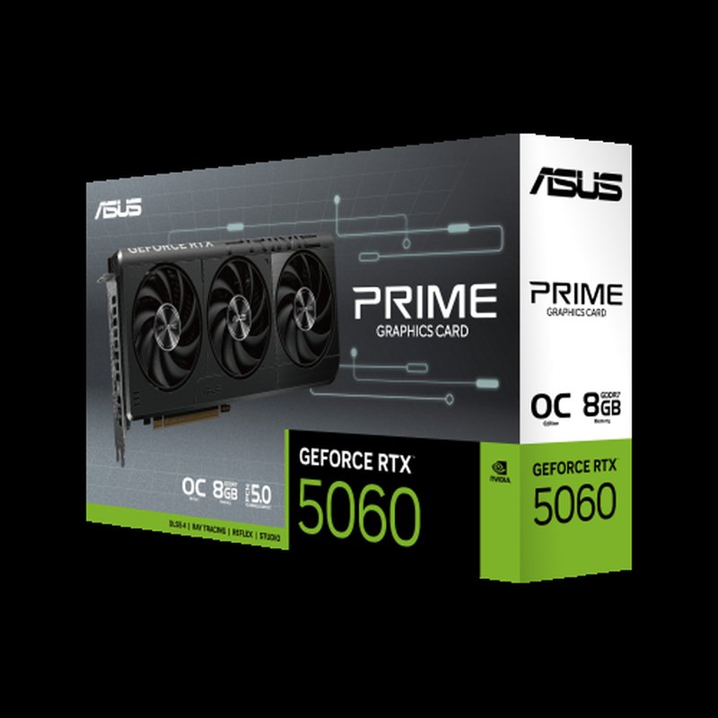 ASUS Prime -RTX5060-O8G NVIDIA GeForce RTX 5060 8 GB GDDR7 - Imagen 9