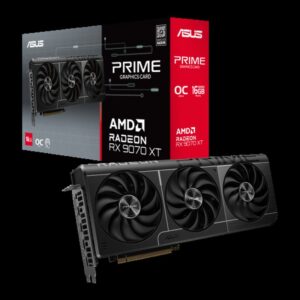 ASUS Prime -RX9070XT-O16G AMD Radeon RX 9070 XT 16 GB GDDR6