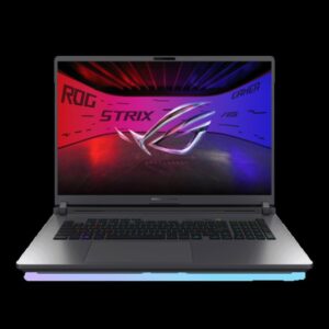 ASUS ROG Strix G18 G815LW-S9046 - Ordenador Portátil Gaming de 18" WQXGA 240Hz (Core Ultra 9 275HX, 32GB RAM, 1TB SSD, RTX 5080 16GB, Sin Sistema Operativo) Gris Eclipse - Teclado QWERTY español