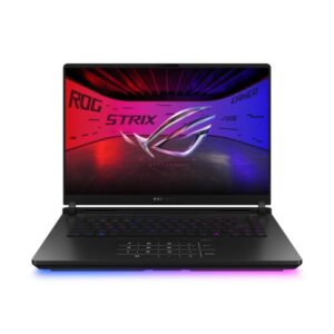 ASUS ROG Strix SCAR 16 G635LX-S5031 - Ordenador Portátil Gaming de 16" WQXGA 240Hz (Intel Core Ultra 9 275HX, 32GB RAM, 1TB SSD, NVIDIA RTX 5090 24GB, Sin Sistema Operativo) Negro - Teclado QWERTY español