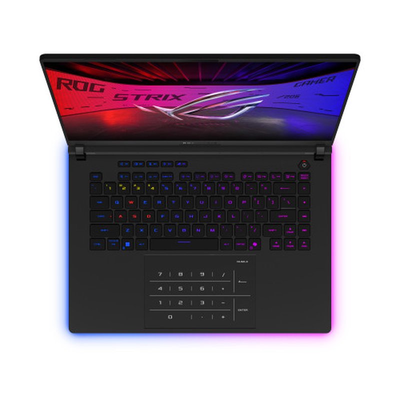 ASUS ROG Strix SCAR 16 G635LX-S5031 - Ordenador Portátil Gaming de 16" WQXGA 240Hz (Intel Core Ultra 9 275HX, 32GB RAM, 1TB SSD, NVIDIA RTX 5090 24GB, Sin Sistema Operativo) Negro - Teclado QWERTY español - Imagen 2