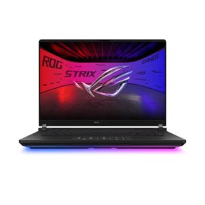 ASUS ROG Strix SCAR 16 G635LX-S5031 - Ordenador Portátil Gaming de 16" WQXGA 240Hz (Intel Core Ultra 9 275HX, 32GB RAM, 1TB SSD, NVIDIA RTX 5090 24GB, Sin Sistema Operativo) Negro - Teclado QWERTY español