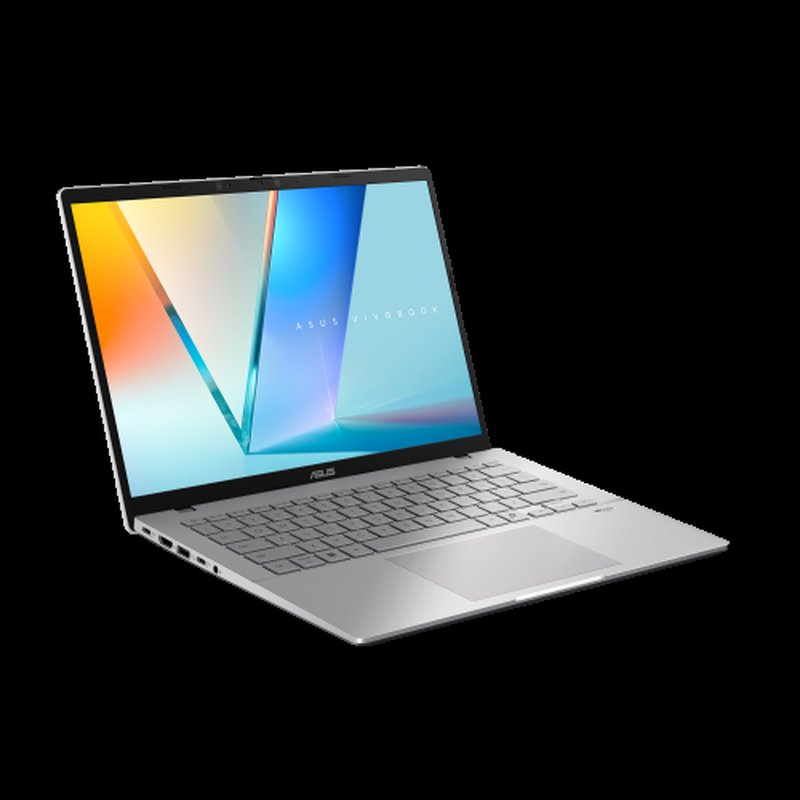 ASUS Vivobook S 14 S3407QA-KP015W - Ordenador Portátil 14" WQXGA (Qualcomm Snapdragon X (X1-26-100), 16GB RAM, 1TB SSD, Qualcomm Adreno GPU, Windows 11 Home) Plata Fría - Teclado QWERTY español - Imagen 5