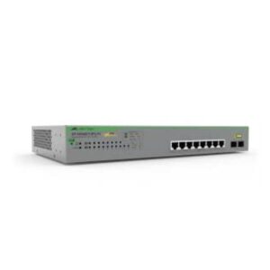 Allied Telesis GS950/10PS Gestionado Gigabit Ethernet (10/100/1000) Energía sobre Ethernet (PoE) Verde, Gris