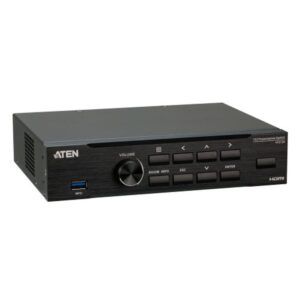ATEN Switch de presentación quadview con multistreaming