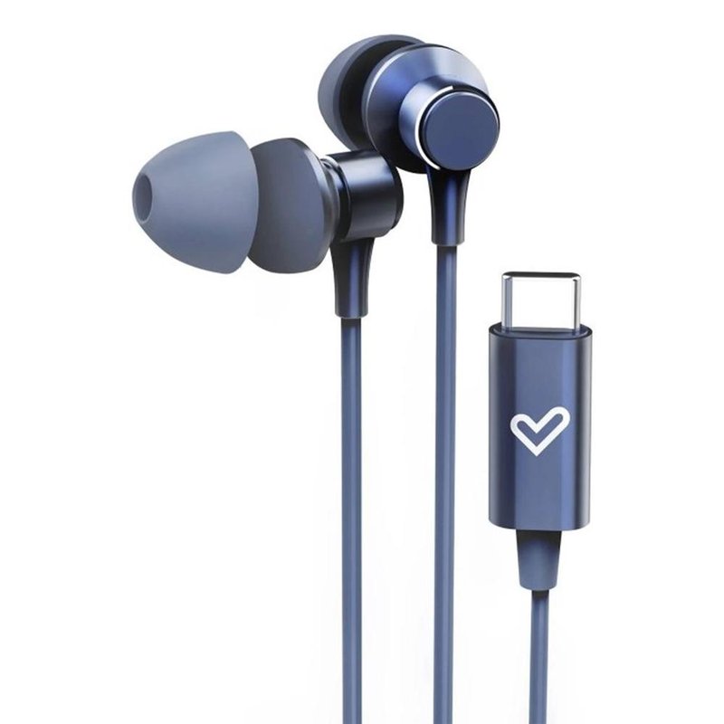 AURICULAR IN-EAR + MIC ENERGY METALLIZED USB-C BLUE AURICULAR IN-EAR + MIC ENERGY METALLIZED USB-C BLUE