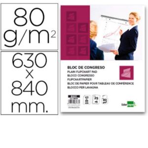 BLOC CONGRESO 63X84CM 25+5H 80G/