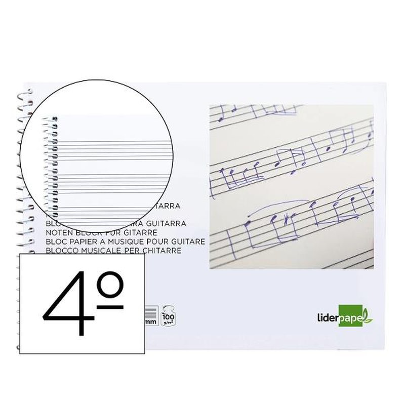 BLOC MUSICA LIDERPAPEL PARA GUIT BLOC MUSICA LIDERPAPEL PARA GUIT