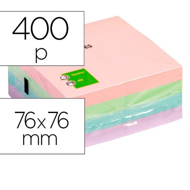 BLOC NOTAS ADHS Q-CONNECT 76X76 BLOC NOTAS ADHS Q-CONNECT 76X76