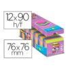 BLOC NOTAS ADH SS 76X76MM 90H 21