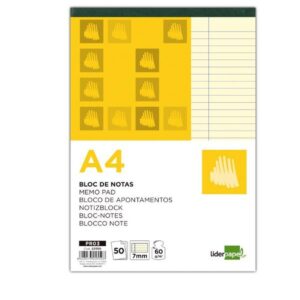 BLOC NOTAS H A4 50H AMS 60G/M2 E