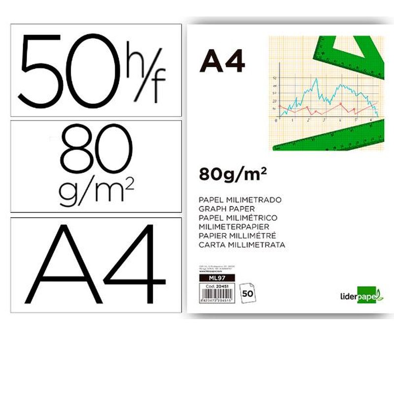 BLOC PMM ENC 210X297 50H 80G/M2 BLOC PMM ENC 210X297 50H 80G/M2