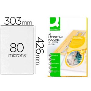 BOLSA PLASTIFICAR 303X426 80MC A