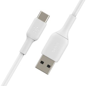 Belkin BoostCharge cable USB 1 m USB 2.0 USB A USB C Blanco