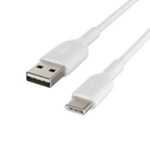 Belkin BoostCharge cable USB 1 m USB 2.0 USB A USB C Blanco