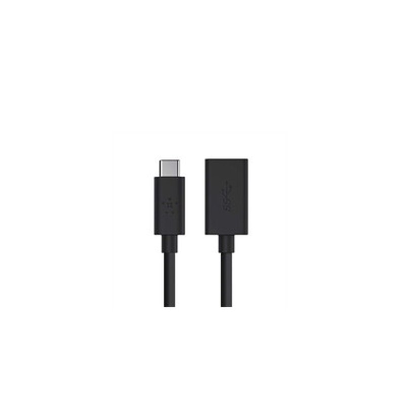 Belkin F2CU036btBLK cable USB USB 3.2 Gen 1 (3.1 Gen 1) USB C USB A Negro Belkin F2CU036btBLK cable USB USB 3.2 Gen 1 (3.1 Gen 1) USB C USB A Negro