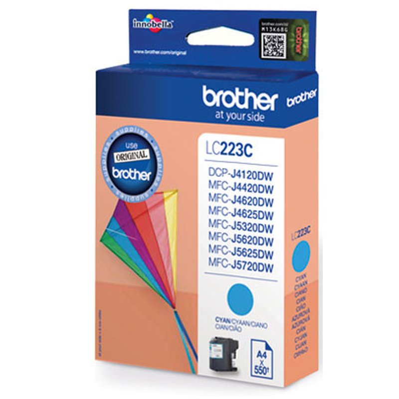 Brother LC223CBP cartucho de tinta 1 pieza(s) Original Cian