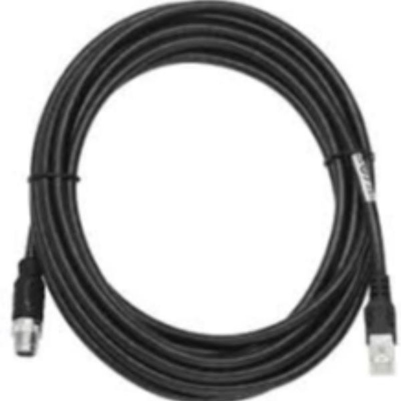 CABLE, ETHERNET 5M, X-CODED M12 TO CABLE, ETHERNET 5M, X-CODED M12 TO