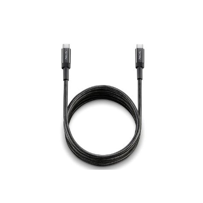 CABLE NGS USB-C MACHO / USB-C MACHO 65W 3M BLACK