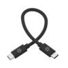 CABLE USB-C A USB-C 30CM 60W