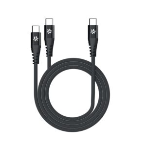 CABLE USBC-2USBC BK 100W