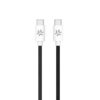 Celly USBCUSBCCOTTBK cable USB 1,5 m USB C Negro, Blanco