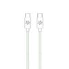 Celly USBCUSBCCOTTGN cable USB 1,5 m USB C Verde, Blanco