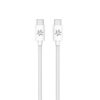 Celly USBCUSBCCOTTWH cable USB 1,5 m USB C Blanco