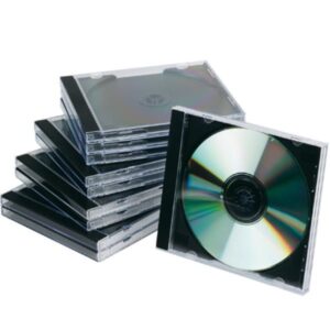 CAJA CD Q-CONNECT CON INT NEG 10