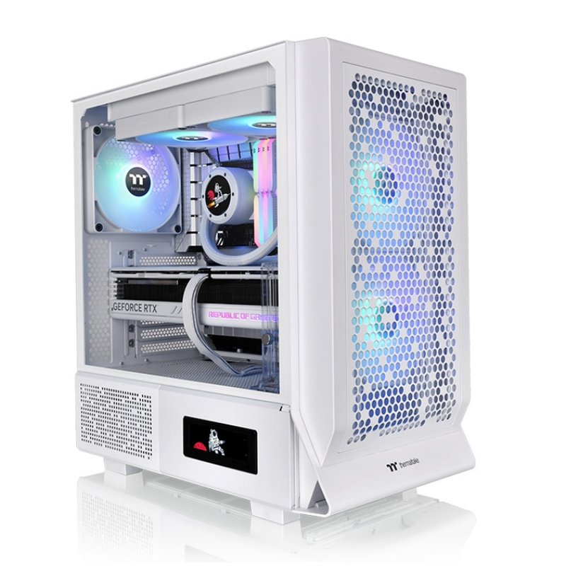CAJA THERMALTAKE CERES 330 TG ARGB SNOW ATX 2XUSB 3.0 SIN FUENTE BLANCO CAJA THERMALTAKE CERES 330 TG ARGB SNOW ATX 2XUSB 3.0 SIN FUENTE BLANCO