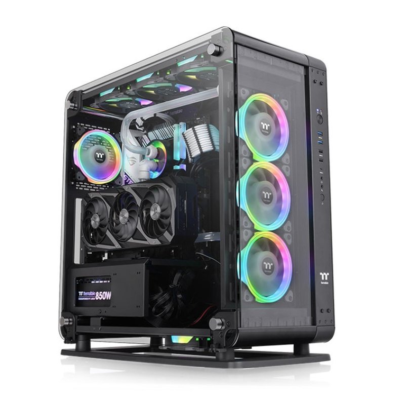 CAJA THERMALTAKE P6 TG E-ATX 2XUSB 3.2 SIN FUENTE NEGRO CAJA THERMALTAKE P6 TG E-ATX 2XUSB 3.2 SIN FUENTE NEGRO