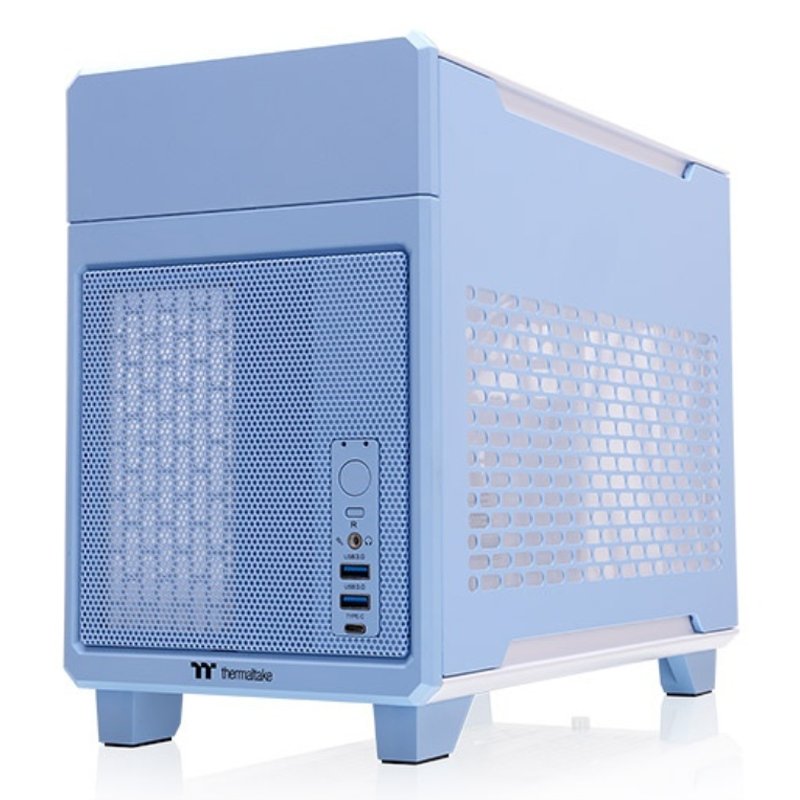 CAJA THERMALTAKE TR100 MINI-ITX USB 3.2 C x 1 USB 3.0 x 2 SN FUENTE AZUL CAJA THERMALTAKE TR100 MINI-ITX USB 3.2 C x 1 USB 3.0 x 2 SN FUENTE AZUL