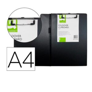 CARPETA Q-CONNECTMINICLIPS A4 NE