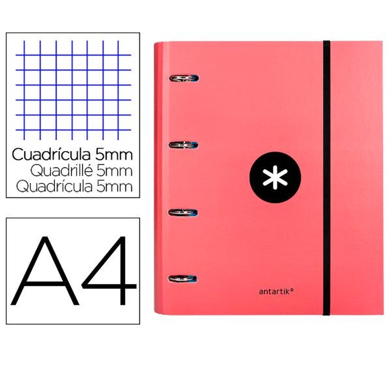 CARP A4 CUAD 5 F 4AN40 RED S COR CARP A4 CUAD 5 F 4AN40 RED S COR