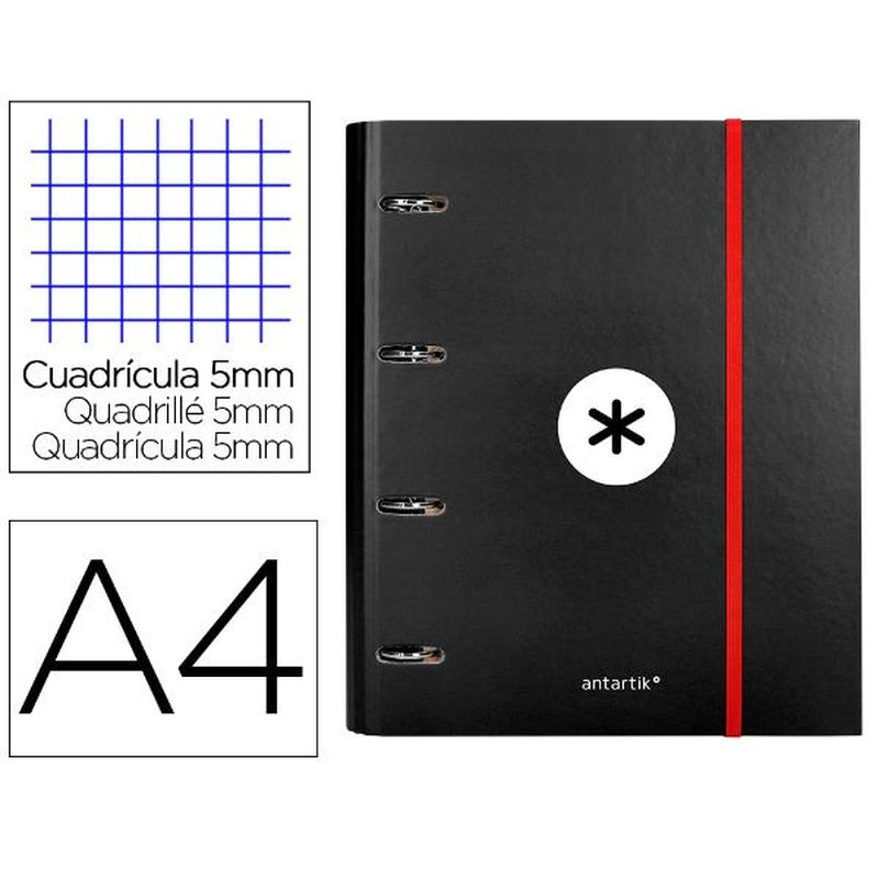 CARP A4 CUAD 5 F 4AN40 RED S NEG CARP A4 CUAD 5 F 4AN40 RED S NEG