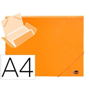 CARP GOMAS SOL POLIP A4 NARAN FL