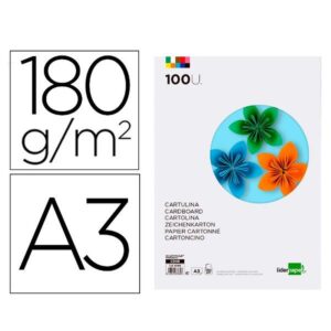 CARTUL A3 180G/M2 10 PAQUETE 100