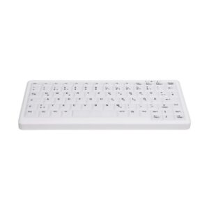 CHERRY AK-C4110 teclado USB QWERTY Inglés de EE. UU. Blanco