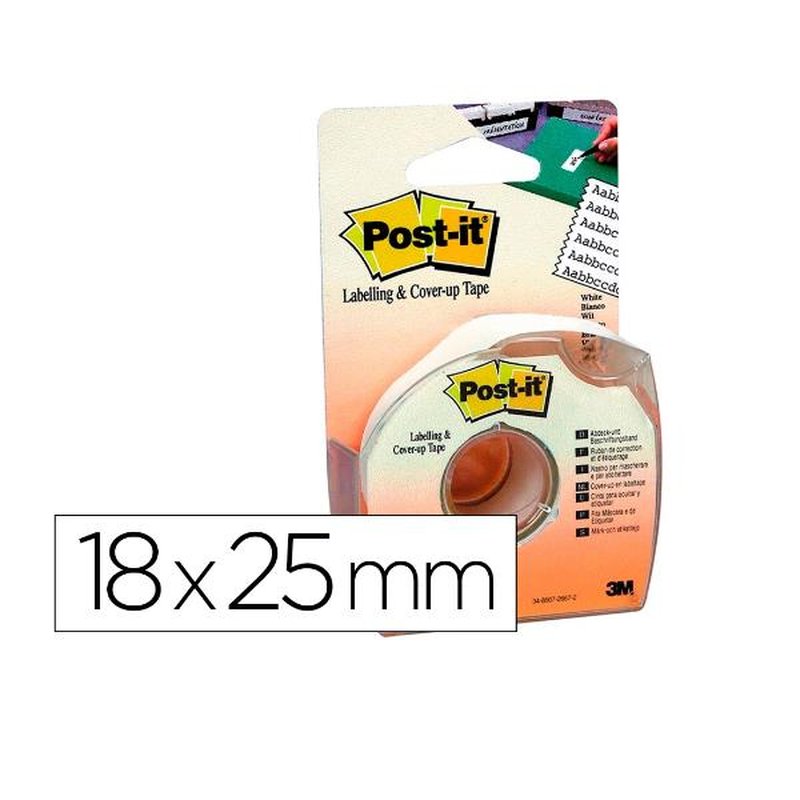 CINTA ADH POST-IT 18MX25 6 LINEA CINTA ADH POST-IT 18MX25 6 LINEA